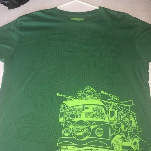 CHRISTMAS KIDS 3D TEENAGE TURTLES & SPIDER MAN SHIRT BOTH SIZE XL - Picture 8 of 15